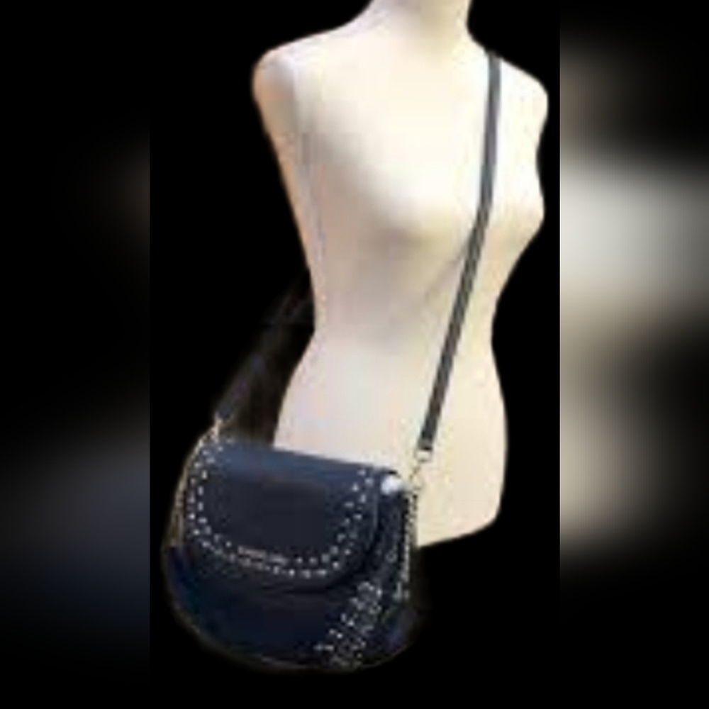 🎋Michael Kors Aria Studded Crossbody/Shoulder Bag - Picture 14 of 15